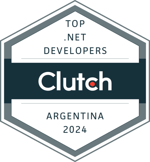 Badge Clutch Top .NET Developers 2024